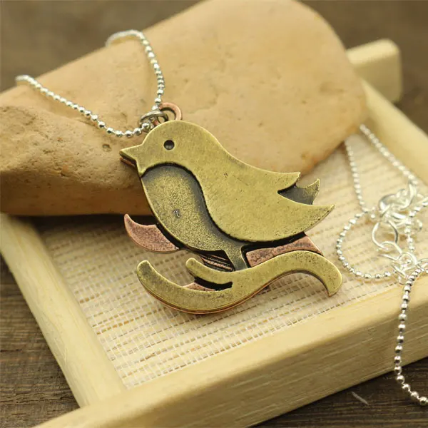 Ожерелье с подвеской в виде птицы Робина 1 шт. | Украшения и аксессуары