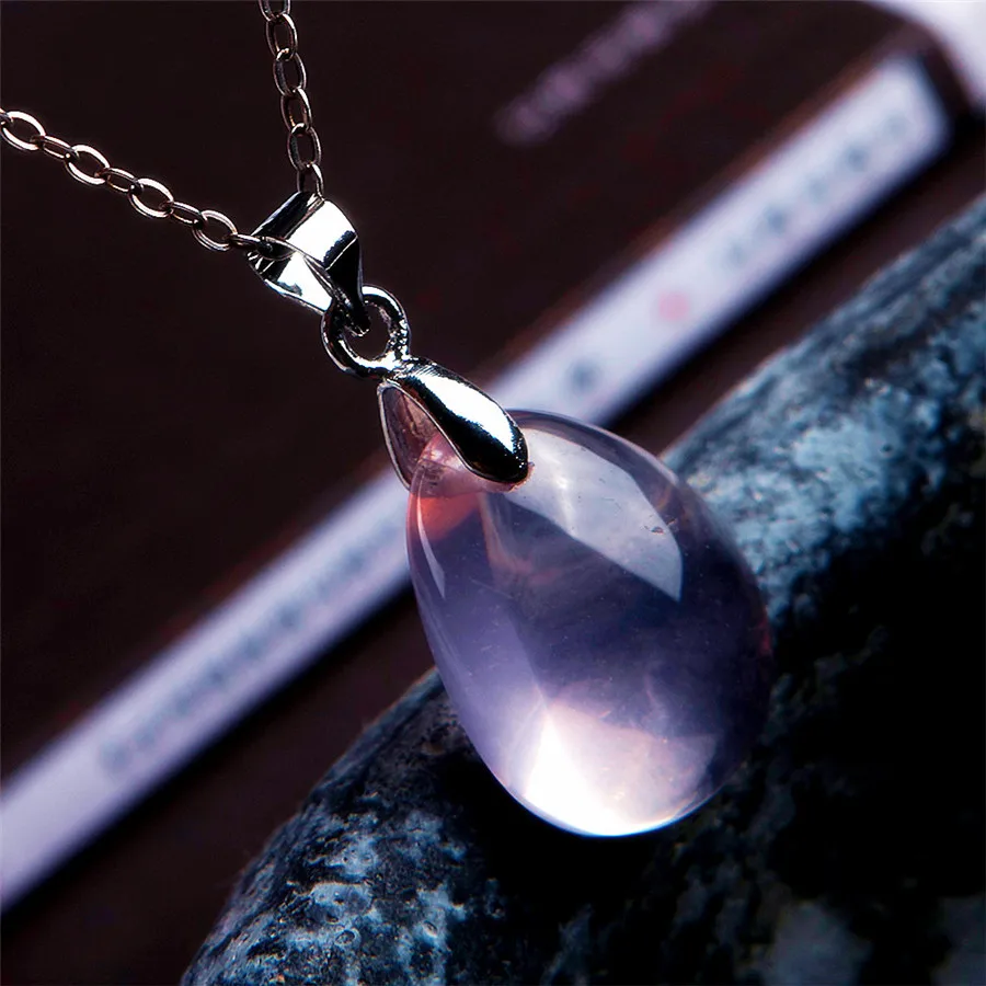 

Подлинная натуральная звезда Роза камень Мозамбик кристалл кулон AAA