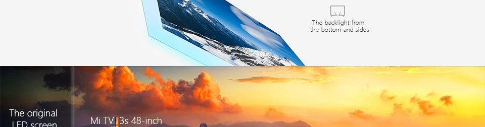 xiaomi Smart mi tv 3S 48 дюймов Mstar 6A908 1920*1080 Full HD четырехъядерный ультра тонкий 2,4/5 ГГц BT 4,0