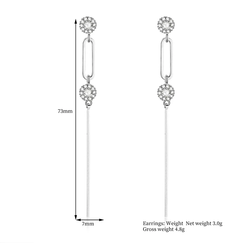 2019 Европейская мода новый минималистичный серебряный овальный с кисточкой из