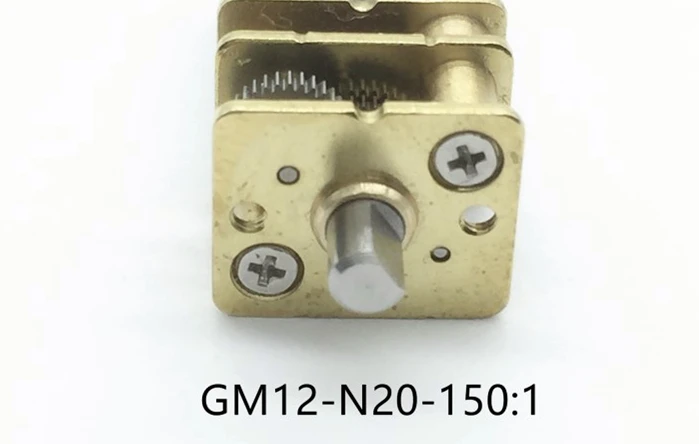 Superb quality gearbox! 12mm metal DC gear motor GM12N20 150:1 | Обустройство дома
