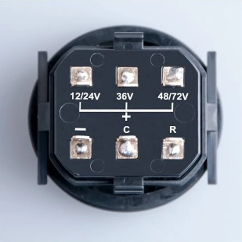 Круглый светодиодный индикатор уровня кислоты для хранения аккумулятора