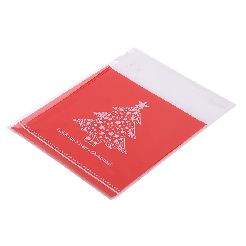 100PCS/Set Cake West Point Biscuit Candy Packing Bag Self-adhesive Cookie Bags Independent Small Gift Chirstmas Supplies | Дом и сад