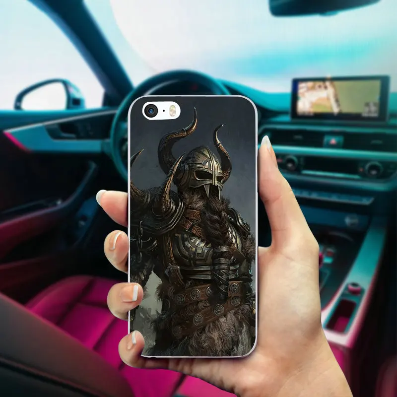 For iphone 6 Case Ragnar Lothbrok Vikings Soft TPU Mobile Phone Cover for iPhone 8 7 6S Plus X 5 5S 5C SE 4 4S Coque Bags | Мобильные