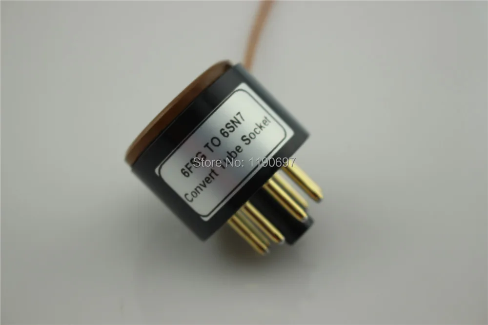 1 шт. 6F8G (сверху) до 6SN7 (снизу) трубка 8Pin DIY звуковая вакуумная адаптер розетка