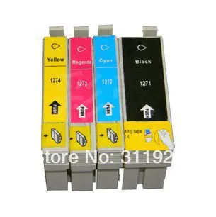Картридж для принтера Epson T1271 T1272 T1273 T1274|ink cartridge|ink cartridge for epsoncartridge epson |