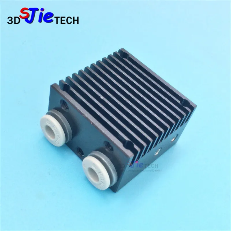 3D Printer parts Multi Color Cyclops/Chimera 2 In 1 Out j-head TEVO heatsink Aluminium Block black /silver 3D Printer parts Multi Color Cyclops/Chimera 2 In 1 Out j-head TEVO heatsink Aluminium Block black /silver