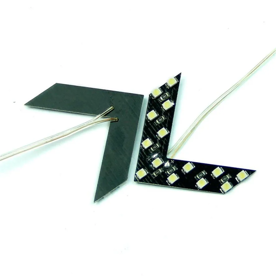 Новые автомобильные тормозные огни 14 SMD светодиодные панели со стрелкой для