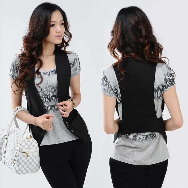 Женский жилет большого размера женский Приталенный kaross|women waistcoat|ladies vestwaistcoat women