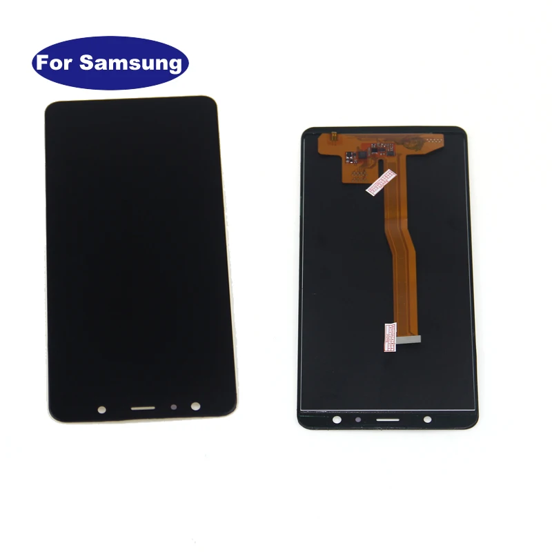 6 0 &quotдля samsung Galaxy A7 2018 SM A750F A750 ЖК дисплей с сенсорным экраном дигитайзер сборка +