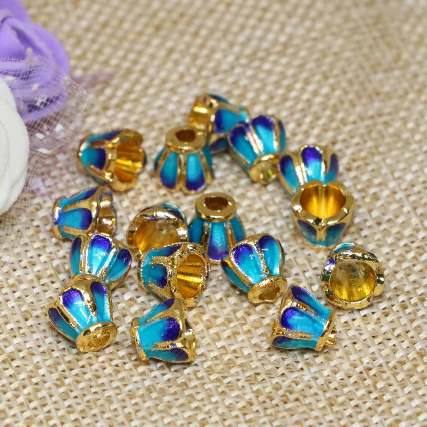 5 шт. эмалевые колпачки для фотографий 7 мм | Украшения и аксессуары