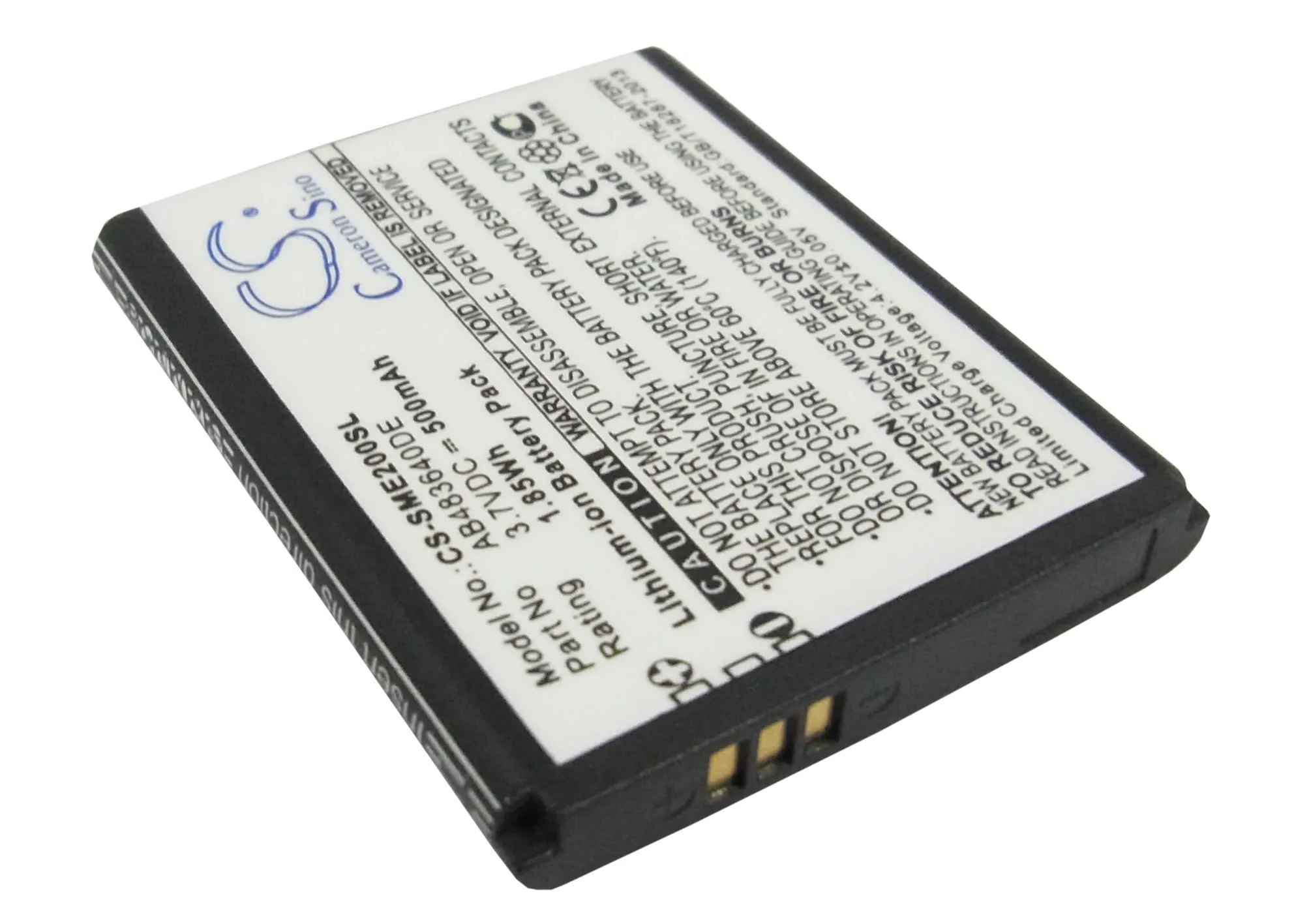Cameron sino 500 мАч батарея AB483640CC AB483640DE AB483640DU для samsung E200 Eco SCH S259 SGH E208 J150|Цифровые