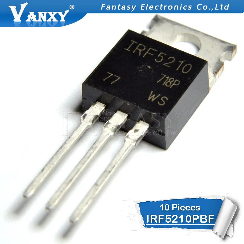 10 шт. IRF5210PBF TO-220 IRF5210 TO220 новый MOS FET транзистор | Электронные компоненты и
