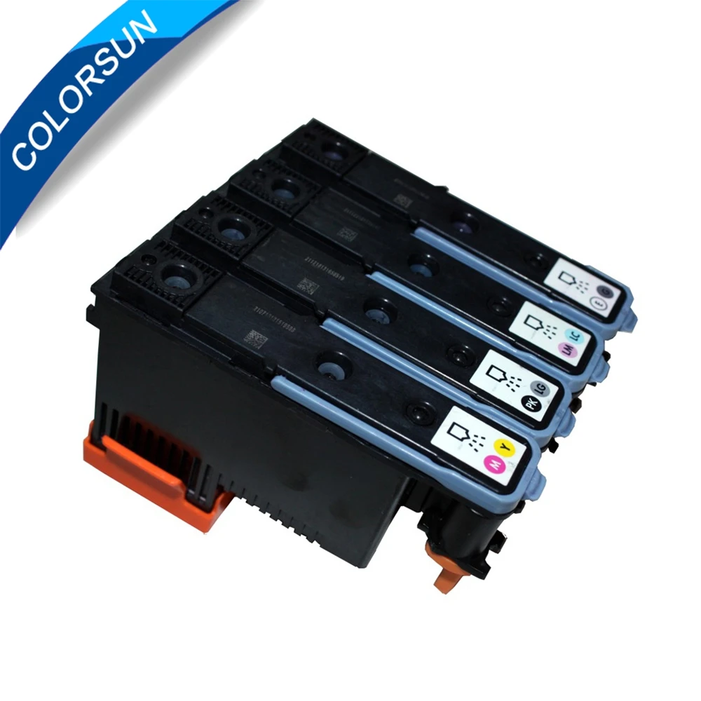 Отремонтированный 4 шт для hp 70 Печатающая головка Designjet Z2100 Z5200 Z5400 B9180 печатающая