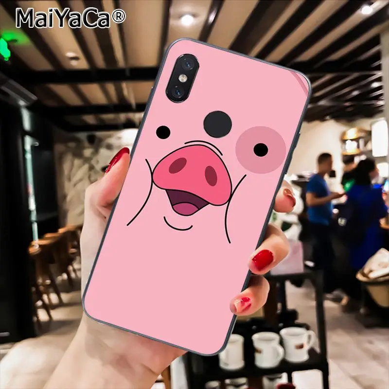 MaiYaCa Гравити Фолз поросенок силиконовый чехол для телефона для Xiaomi Redmi8 4X 6A S2 7A 5A Redmi 5 5Plus Note5 7 Note8pro