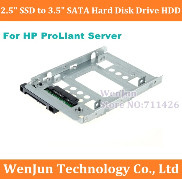 Для HP 654540-001 2 5 &quotдо 3 5&quot адаптер привода для Dell IBM &quotSAS/SATA диск лоток-50 шт./лот