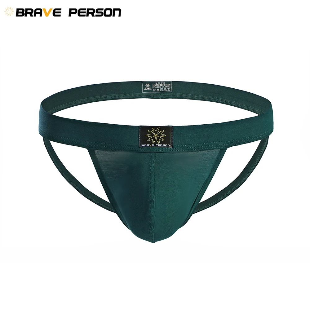 BRAVE PERSON мужские сексуальные трусы гей стринги нижнее белье мужское G string с Т