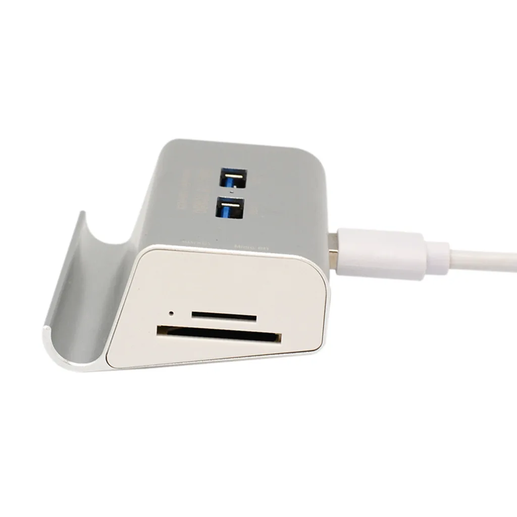 Высокоскоростной USB3.0x3 SD/TF кард ридер концентратор настольная док станция