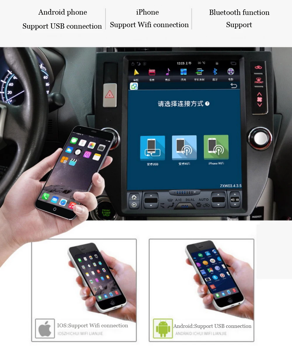 Liandlee Android для Mitsubishi Pajero V73 V97~ Tesla стиль радио Carplay gps Navi карта навигация Мультимедиа