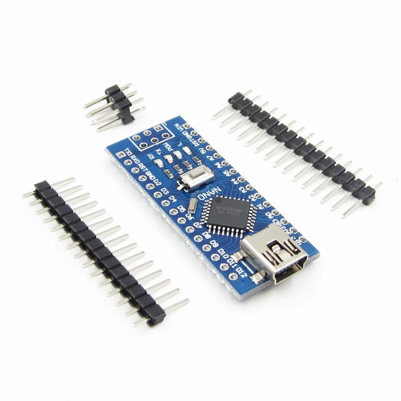 ShenzhenMaker Mini USB CH340 Nano 3 0 ATmega328P плате контроллера|nano 3.0 controller ch340|board boardboard control |