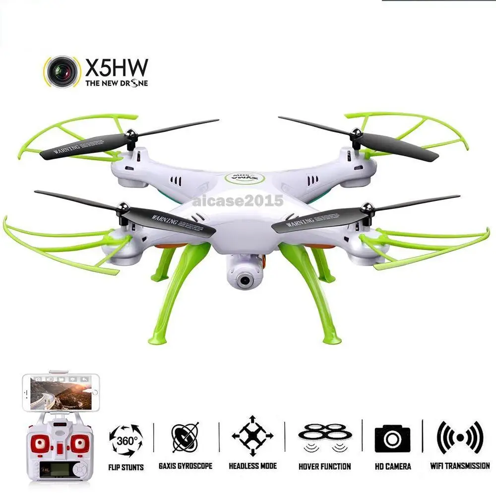 Оригинальный Радиоуправляемый квадрокоптер YUKALA X5HW 2 4G с HD камерой FPV 4CH RC drone|with hd
