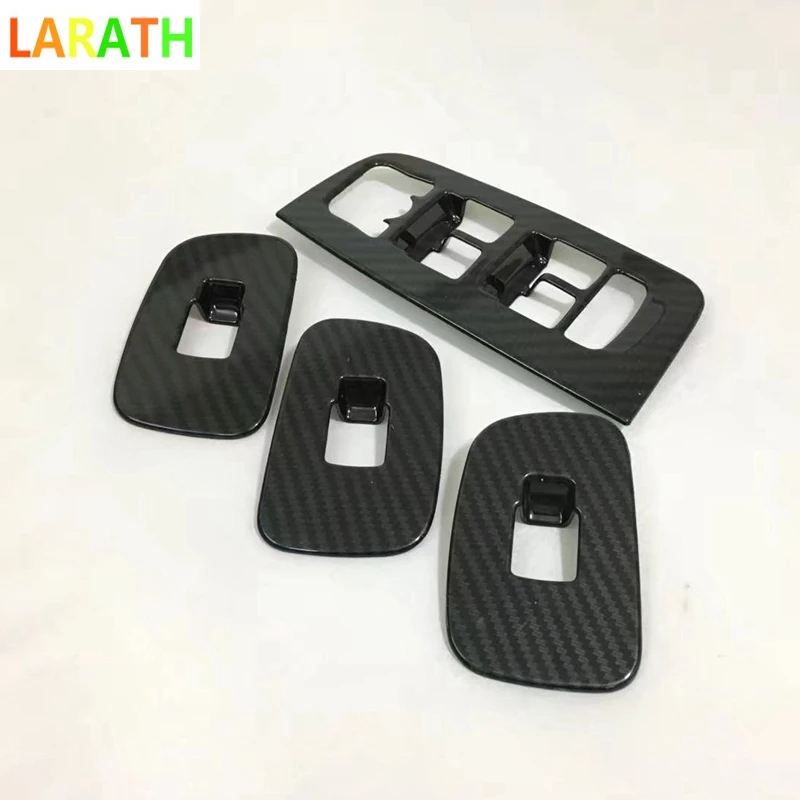 For Volvo XC60 2018 2019 car styling body cover stick trim ABS chrome/carbon fibre door inner built handle bowl frame lamp 4pcs |