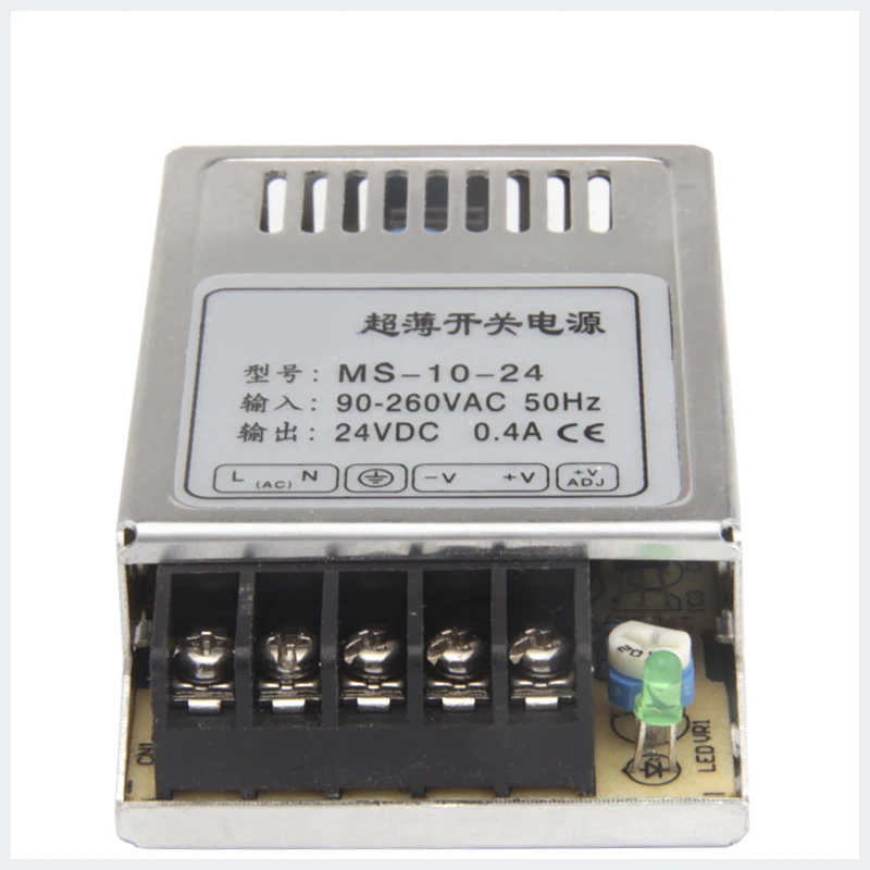 MS-10-24 Mini ac-dc источник питания 10W 24V 0.5A одиночный выход для светодиодного драйвера