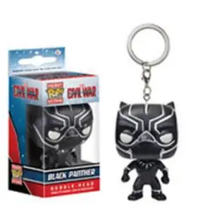 27 FUNKO POP Avengers 4: Endgame капитан чудо-яд Дэдпул брелок с Железным человеком Фигурки игрушки для детей Рождественский подарок - Цвет: 27