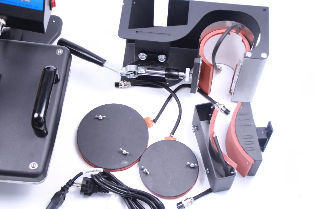 5 в 1 сублимационная машина для печати на кружках футболках шляпах 110 В/220 В|machine for