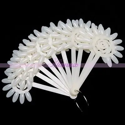 120 шт. Дизайн ногтей Советы польский гель практика Щупы для мангала вентилятор