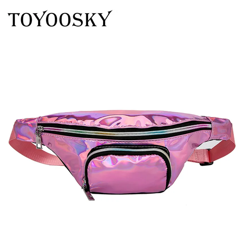 Новинка 2018 забавная женская сумка TOYOOSKY лазерный кошелек полупрозрачная
