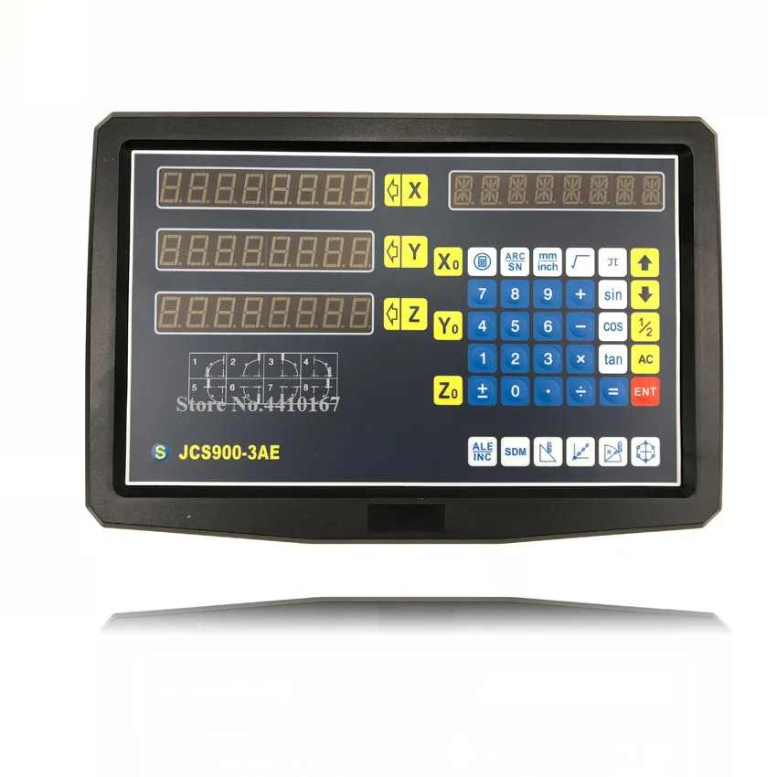 Станки dro цифровой индикации дисплей JCS900 3AE с 3 шт. линейные стеклянные