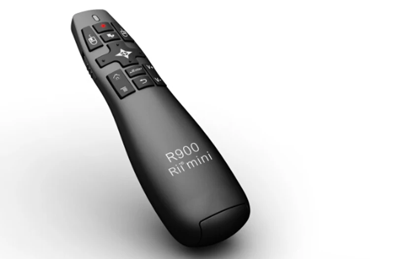 Rii R900 mini Гироскоп Беспроводная клавиатура с аэро маус и лазерной указкой для