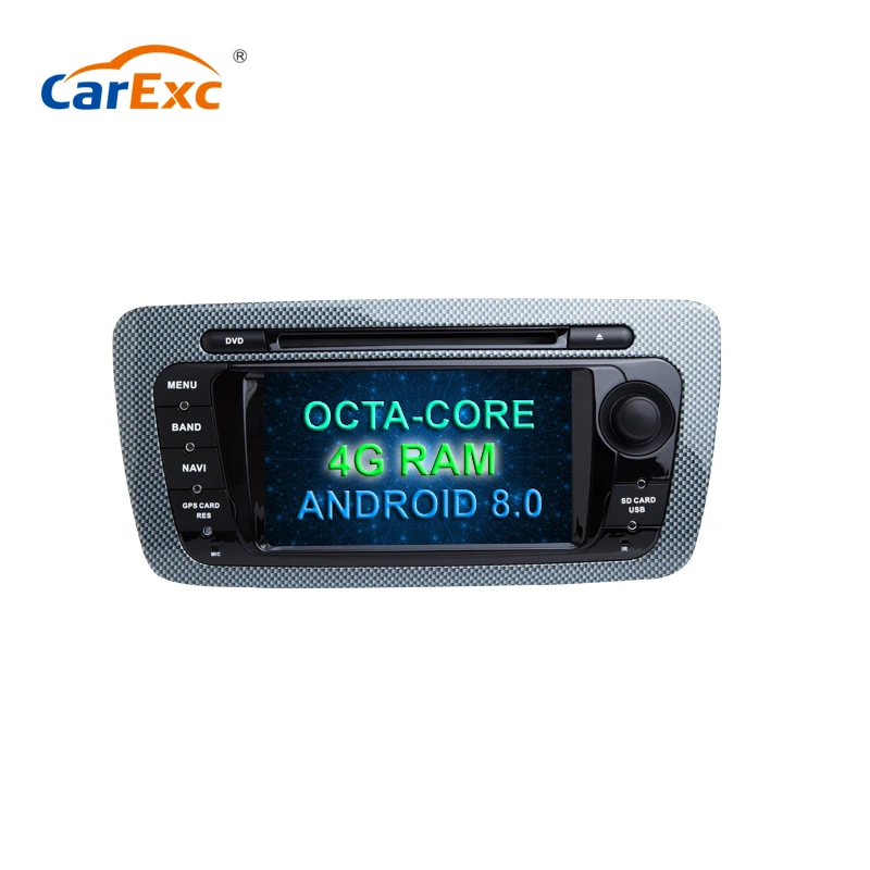 Android 9 0 Восьмиядерный 2 Din Автомобильный dvd-плеер стерео система для Seat Ibiza 2009-2013 GPS
