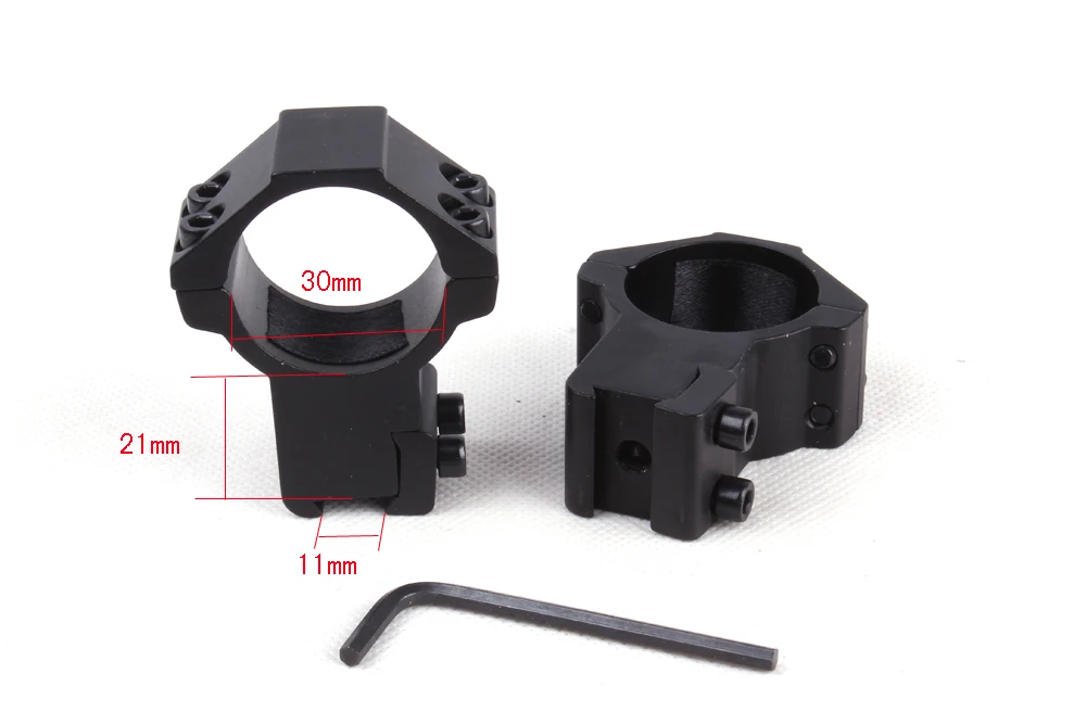Тактическая имитация Swarovskl 4-20x56 SFIR RifleScopes Mil Dot glass F40-1 Crosshairs охотничьи прицелы - Цвет: Scope and 11mm Rings