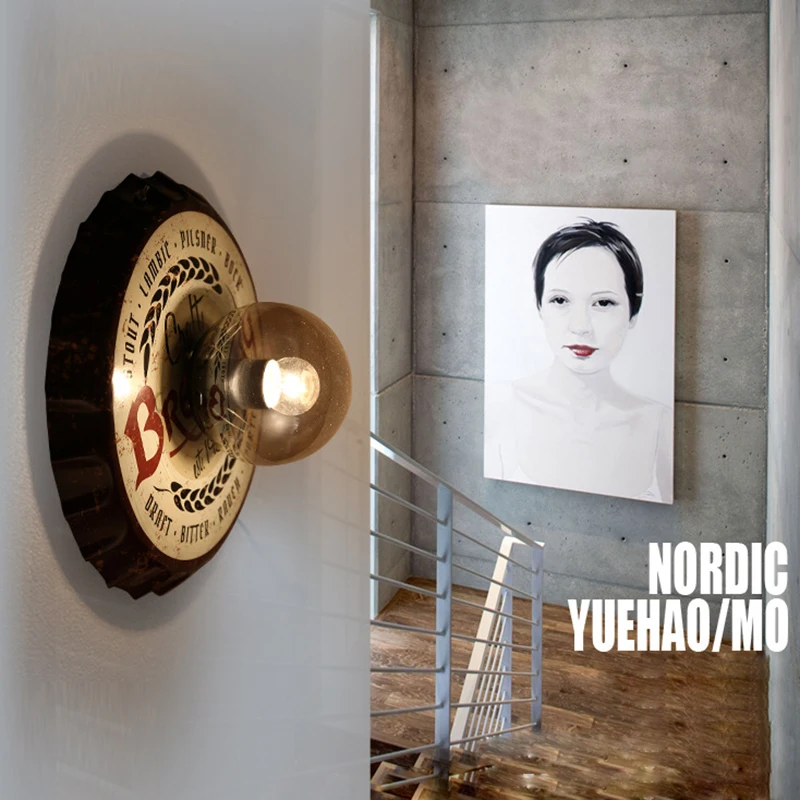 Светильник Настенный Железный в стиле ретро E27 110 В 220 перем. Тока|iron wall lights|wall lightlight sconce |
