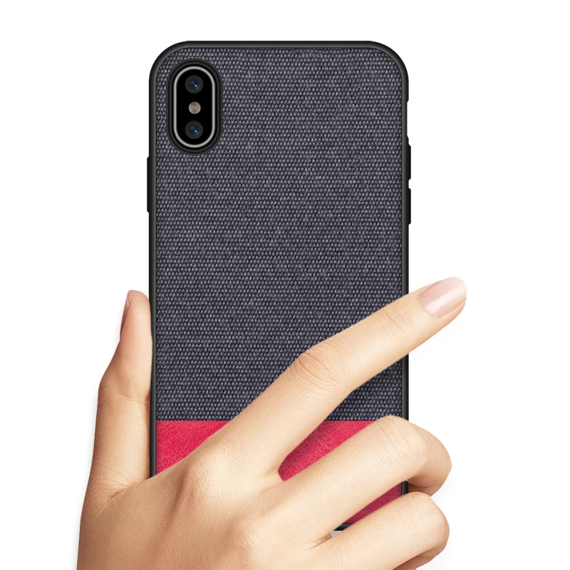 Силиконовый чехол для iPhone X XR XS Max 6 6s 7 8 Plus 7plus Мягкий ТПУ противоударный из ткани |