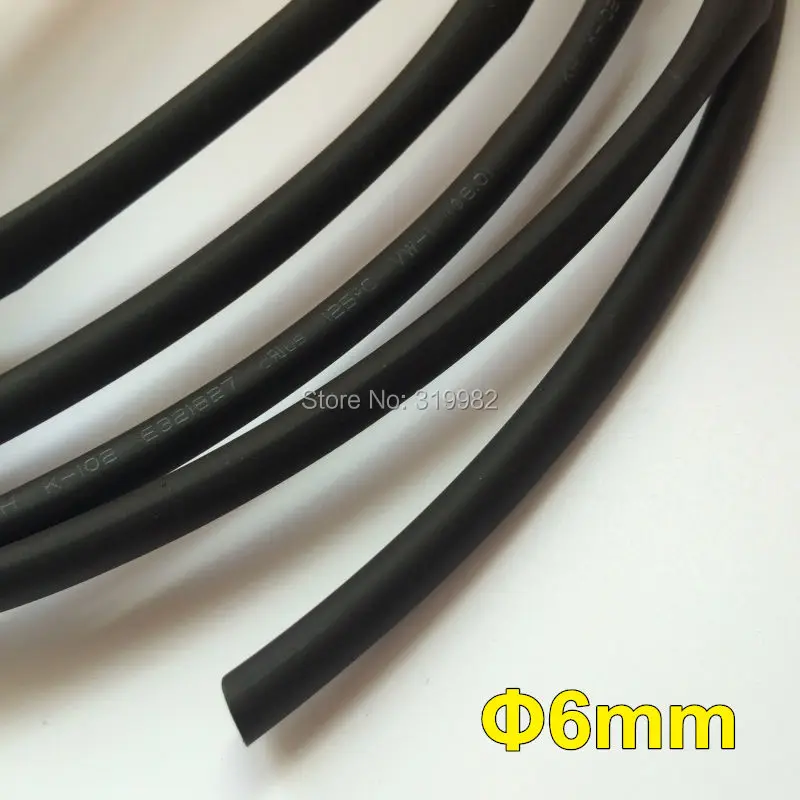 2 Meters 6mm 8mm Dia Black Shrinking Tube Heat Shrinkable Tubing Insulation for 3528 5050 5730 LED Flexible Strip Connector |