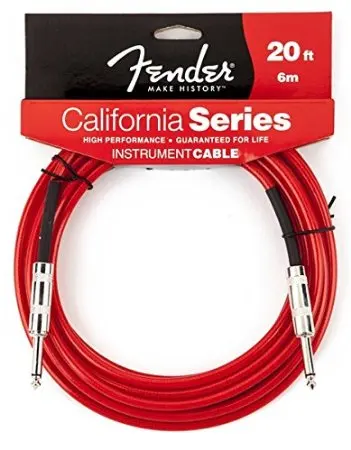 Приборный кабель СЕРИИ Fender California доступен в 3/4 5/6 метров|instrument cable|fender cablecable instrument |