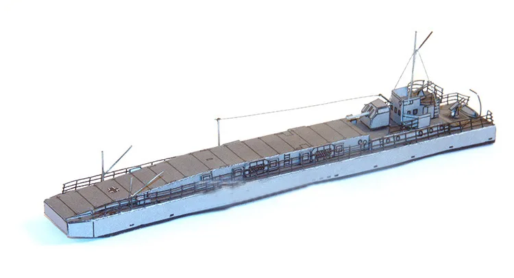3d-модель из бумаги немецкий военный корабль Luzov Battleship 1:400 ручной боевой сделай сам