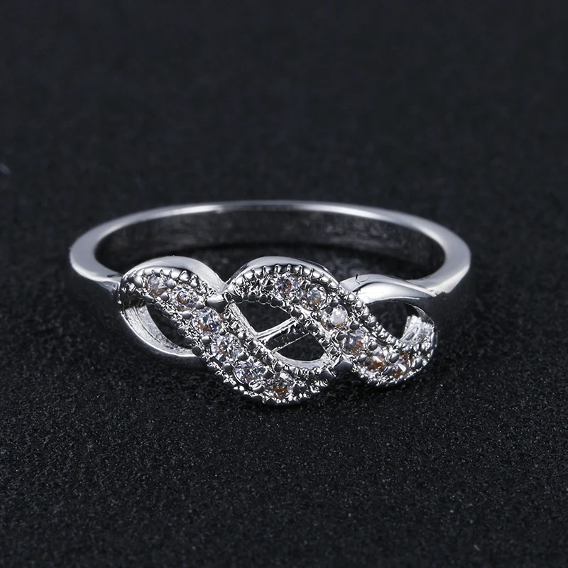 Женское серебряное кольцо Cincin Wanita обручальное 925 пробы Модная бижутерия для