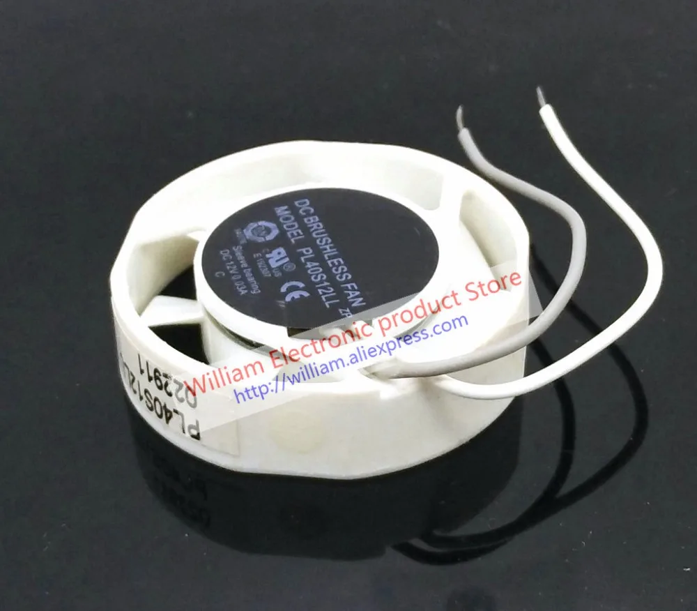 Новый оригинальный бесшумный Компьютерный Вентилятор охлаждения PL40S12LL 12 В