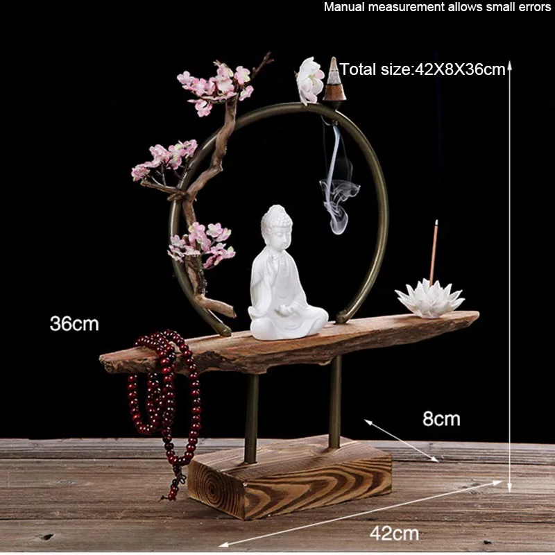 Керамические настольные украшения Zen в китайском стиле креативные металлические