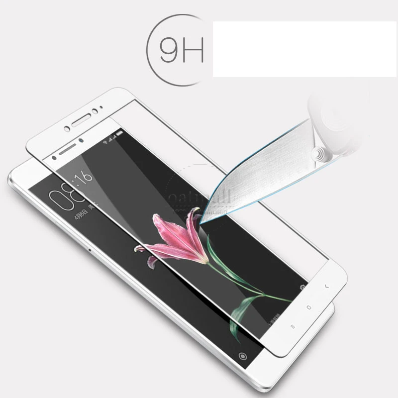 Закаленное стекло для Xiaomi MI MAX защита экрана на весь экран 0 26 мм твердость 2 3