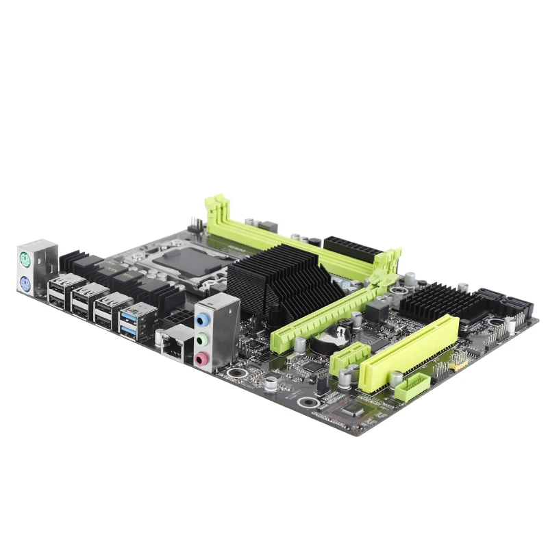 Материнская плата HUANANZHI X58 Pro LGA1366 с процессором Intel Xeon E5540 2 53 ГГц память большой