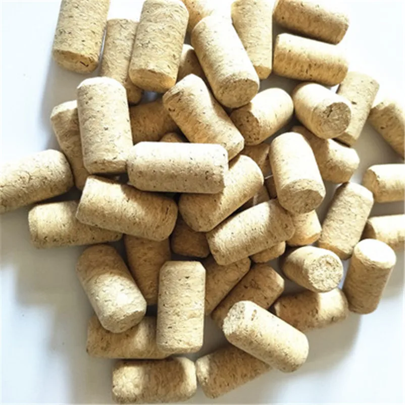long cork XMT-HOME твердая древесина дубовая пробка пробки аксессуары для изготовления вина деревянная пробка диаметр 21 мм крышка бутылки 30 шт - Цвет: long cork