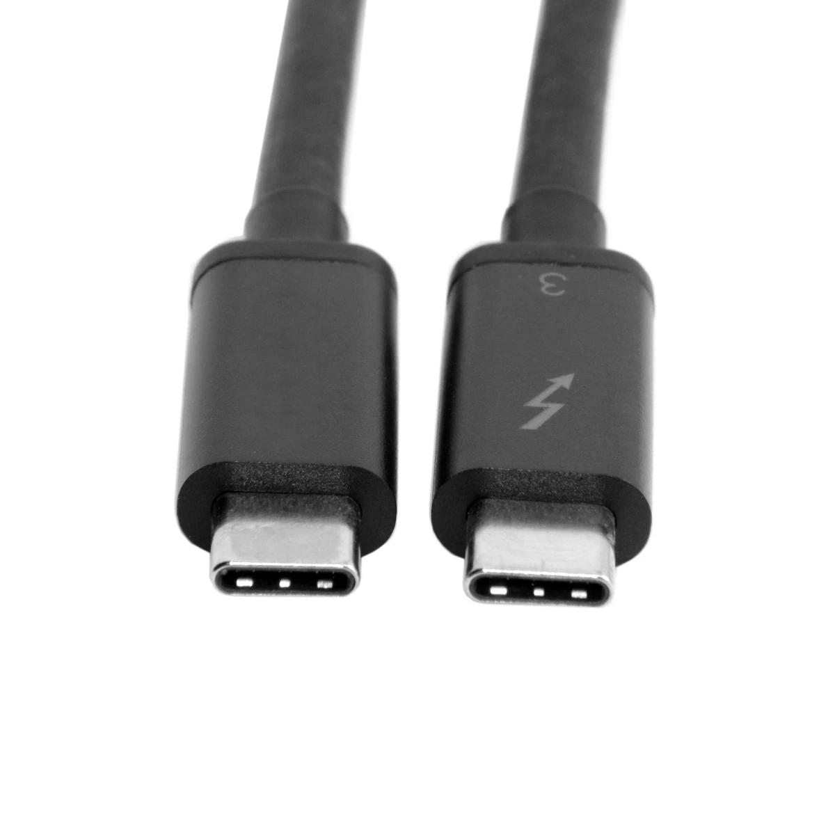 

Cablecc CY Thunderbolt 3 USB-C USB 3.1 Male to Thunderbolt 3 Male 40Gbps Cable for PC & Laptop 2m