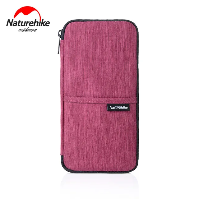 Purple Многофункциональная дорожная сумка Naturehike, сумка для денег, паспорта, карты, телефона, сумка из легкой водонепроницаемой ткани, сумка для визитных карточек - Color: Purple