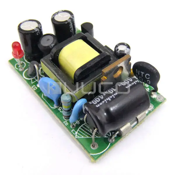 5 PCS/LOT AC to DC Power Converter/Adapter 90V~240 110V 220V 12V 800mA 9.6W Switching Supply | Обустройство дома