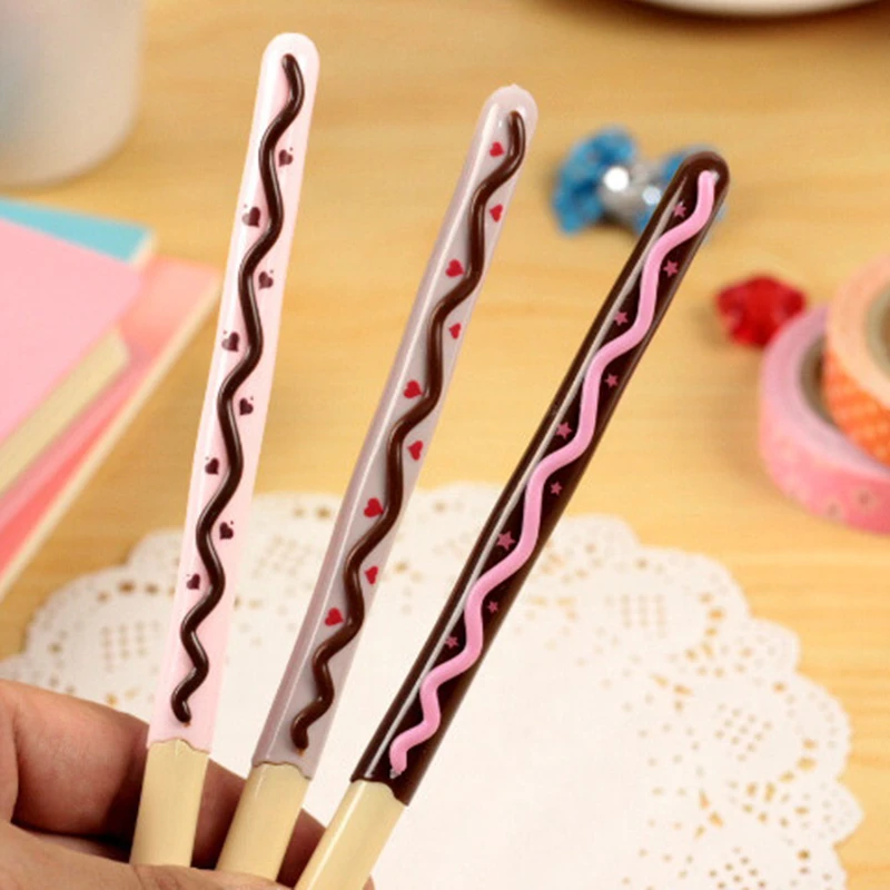 5 шт./лот гелевая ручка торт caneta Kawaii lapices креативные ручки boligrafo Канцтовары stylo